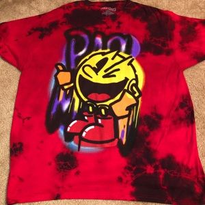 NWOT Tie Die Pac-Man Tshirt